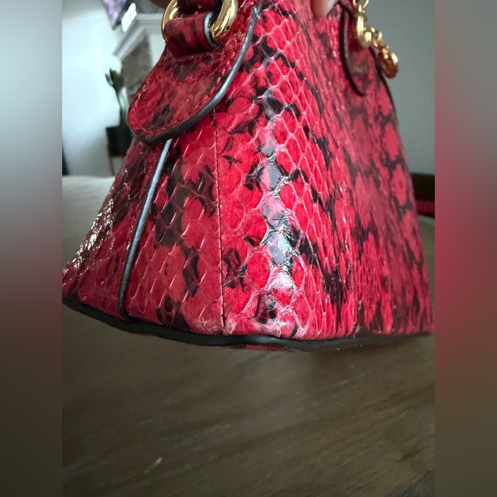 Gucci Python Dome Bag - image 4